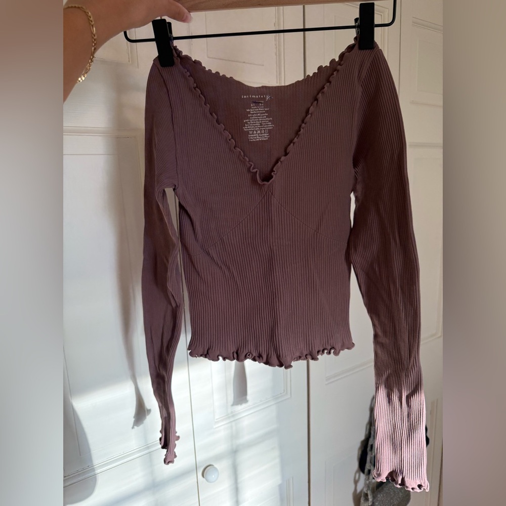 Free People Intimately Easy to Love Seamless Long Sleeve